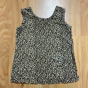 Girls Designer Kidz Leopard Print Tanktop 6